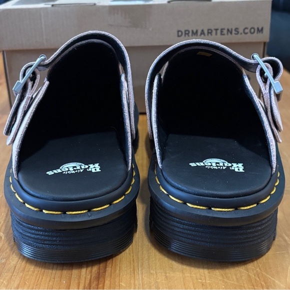 🩶Size 7 - NWT: DR. MARTENS - Women's ZebZag Suede Mules - Picture 6 of 14